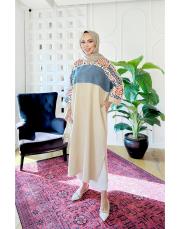 endülüs kot garnili elbise tunik taş 2