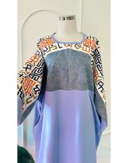 endülüs kot garnili elbise tunik pembemavi 2