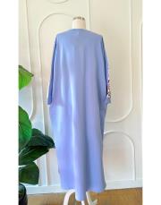 endülüs kot garnili elbise tunik pembemavi 3