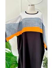 monaco iki ip sweat elbise siyah 2