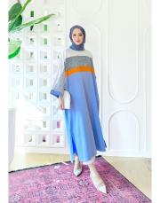 monaco iki ip sweat elbise bebemavi