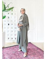 ale uzun gömlekli kırınkıl takım açık haki  2