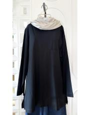 paula basic içlik tişört siyah