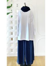 paula basic içlik tişört beyaz