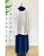 paula basic içlik tişört ekru 2