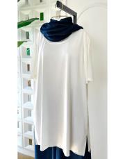 alba yarım kol tişört içlik ekru