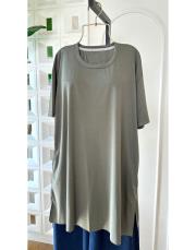 alba yarım kol tişört içlik haki 2