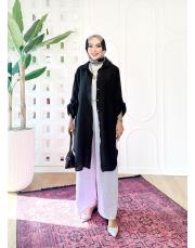 javier ithal keten ara boy gömlek siyah 4