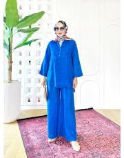 carla ithal sırtı düğmeli keten takım sax 3