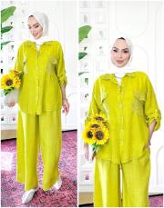 alex ithal file payet keten takım sarı