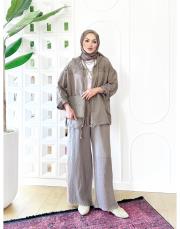 gabriel ithal brode keten takım vizon