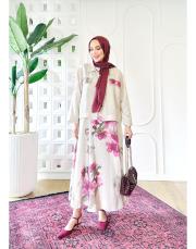 aura ithal kısa ceketli keten takım taş 4