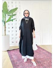 epika tencel elbise siyah 2