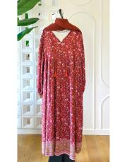 gonca vual viskon elbise kiremit