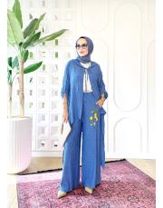 limon nakışlı tasarım takım sax 3