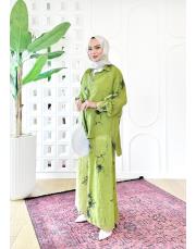 liza ithal keten takım yağyeşili 2