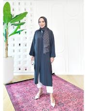 lena tencel ara boy gömlek antrasit 3