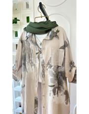 splash ithal koton gömlek bej 3