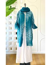 ivan ithal koton gömlek petrol