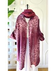 ivan ithal koton gömlek bordo 2