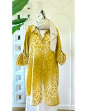 ivan ithal koton gömlek hardal