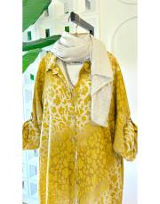 ivan ithal koton gömlek hardal 3