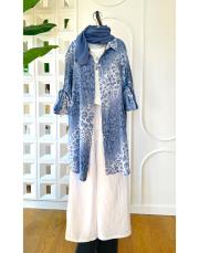 ivan ithal koton gömlek indigo 2