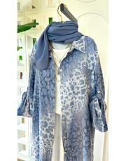 ivan ithal koton gömlek indigo 4