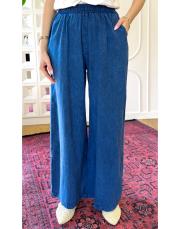 %100 pamuk pantolon lacivert