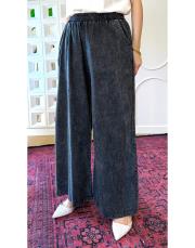 %100 pamuk pantolon siyah