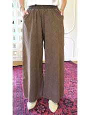 %100 pamuk pantolon kahve