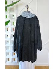 sera %100 pamuk tunik siyah 3