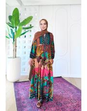 mathilda viskon elbise benetton 3