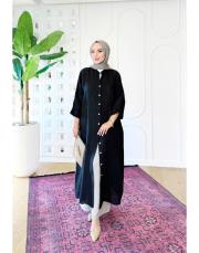aida ithal keten bohem kap siyah 2