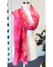niliya yazlık tencel şal pembe
