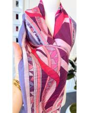 lal yazlık tencel şal pembe 2