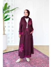 fortis ithal keten etekli takım bordo 2
