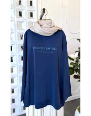 pretty premium modal tunik lacivert 2