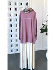 pretty premium modal tunik gül 2