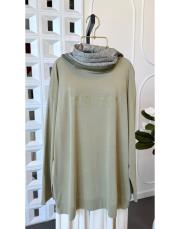 pretty premium modal tunik haki 2