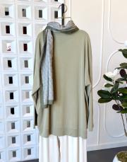 pretty premium modal tunik haki 3