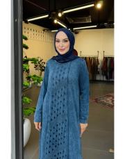 bellora %100 pamuk triko tunik lacivert 3