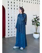 solara % 100 pamuk triko tunik lacivert 3