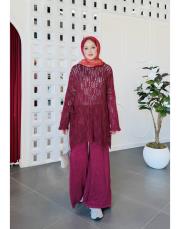 solara % 100 pamuk triko tunik bordo 2