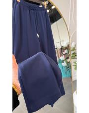 36125 premium burgaz oysho pantolon lacivert 2