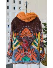 allegra ithal kadife leopar astarlı ceket kahve 3