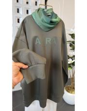 aura premium çelik örme tunik haki 2