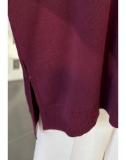 parya merserize triko tunik bordo 3