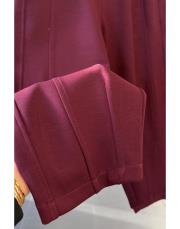 burgaz oysho konik pantolon bordo 2