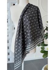 damla tencel eşarp siyah